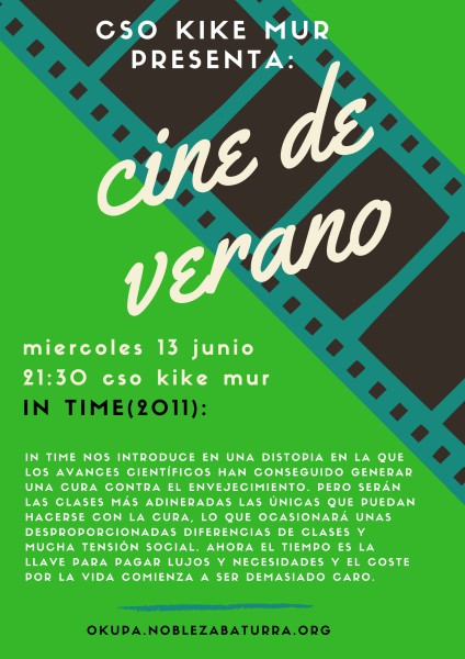 Cine en el CSO Kike Mur