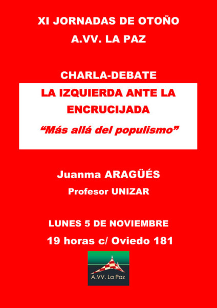Jornadas Otoño AAVV La Paz 2