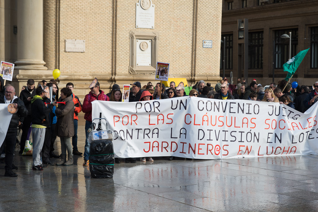 Parques FCC huelga