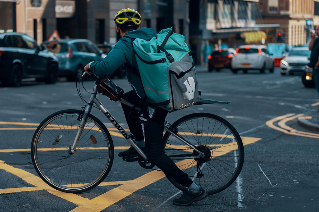 Deliveroo riders