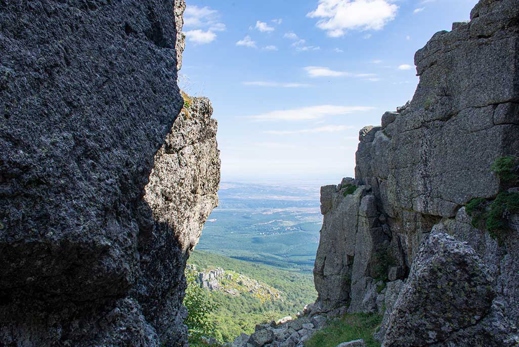 Vista de la comarca de Tarazona y El Moncayo desde El Cucharón