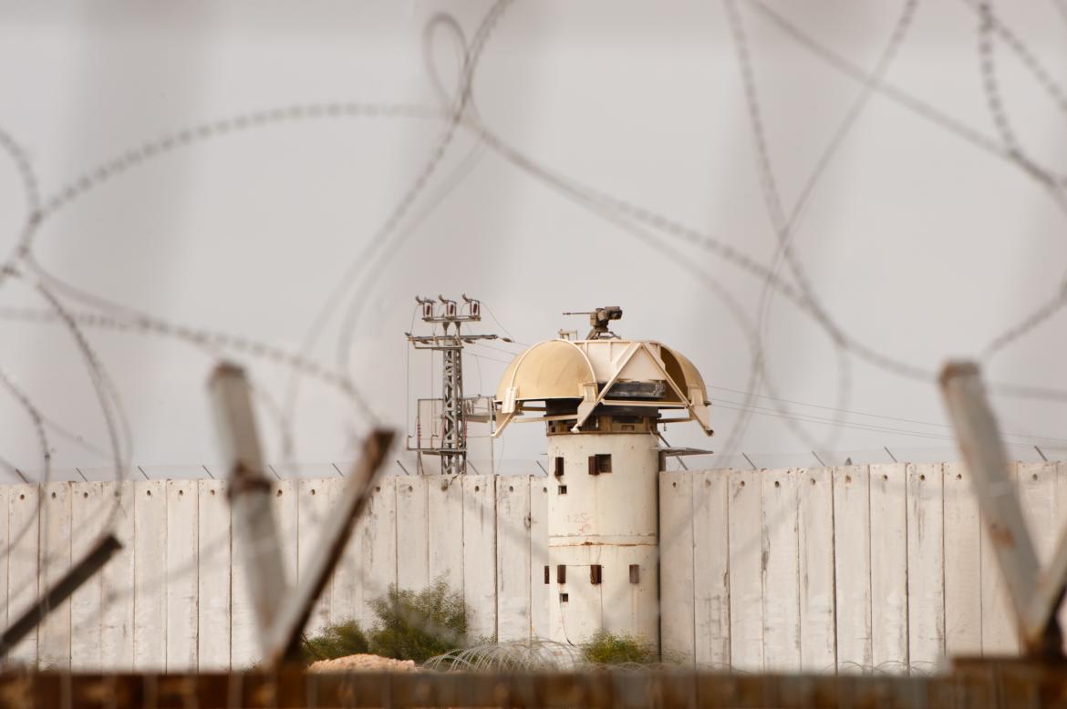 muro entre israel y gaza