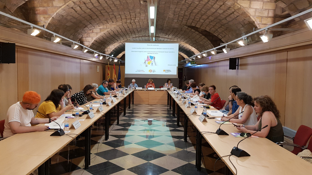 Sesión constitutiva del Observatorio LGTBI y Comité Trans