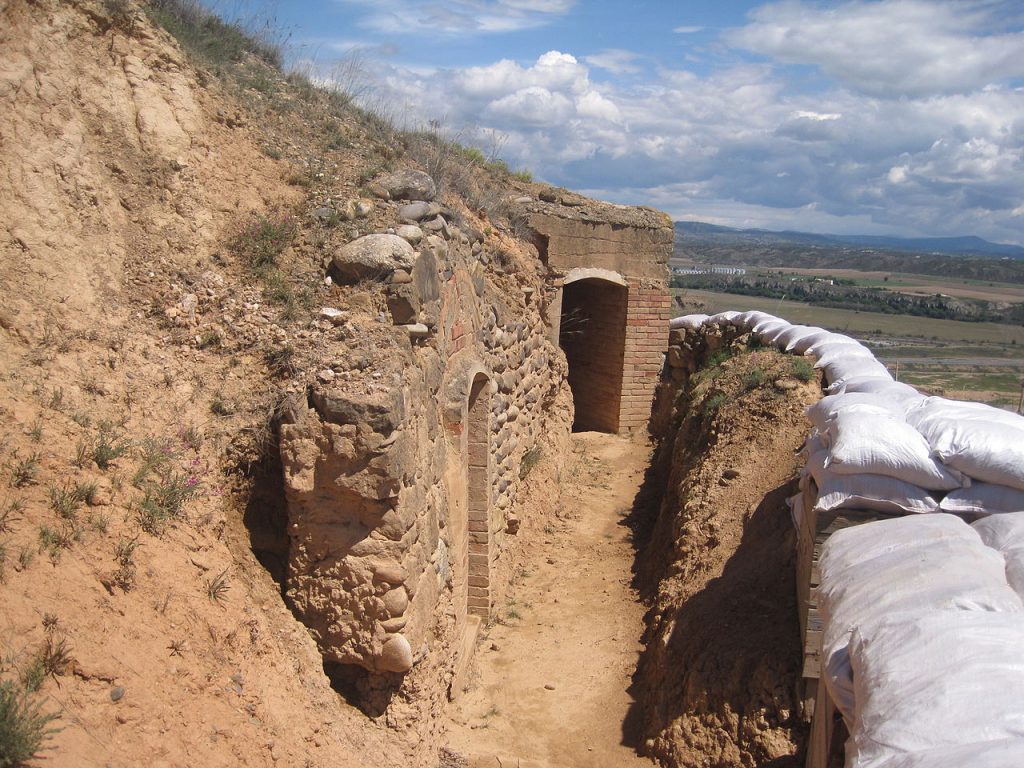 Trincheras de Castejón del Puente