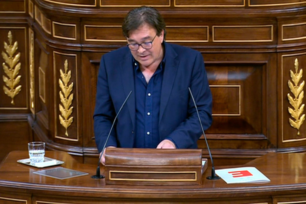 Tomás Guitarte durante el debate