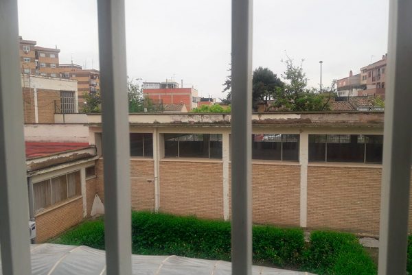 Tejado del IES Blecua de Torrero