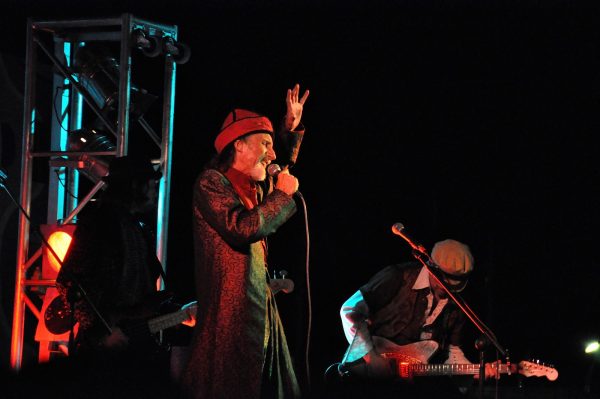 Arthur Brown en su concierto de la 7ª edición, celebrada en San Juan de Flumen.