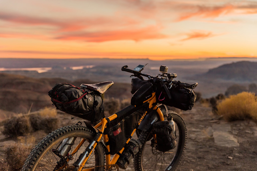 Bicicleta en un paisaje