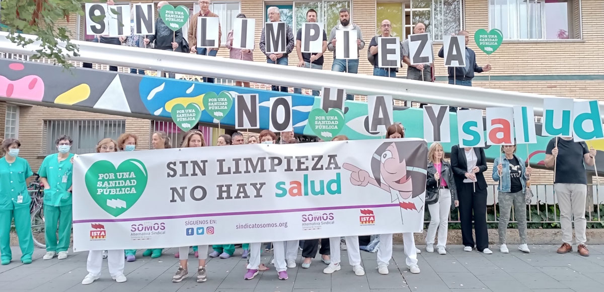 "Sin limpieza no hay salud": el servicio de limpieza del Hospital ...