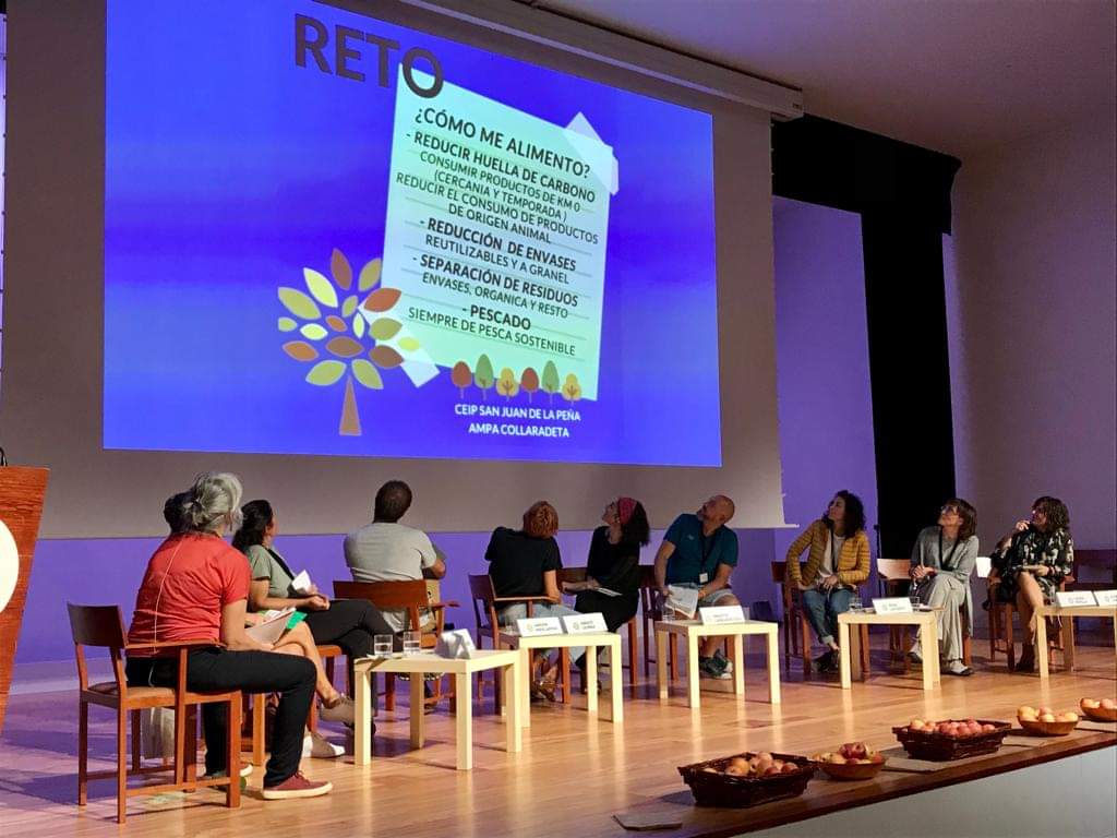 El CEIP San Juan de la Peña representa a Aragón en las Jornadas Internacionales de Alimentación escolar saludable y sostenible