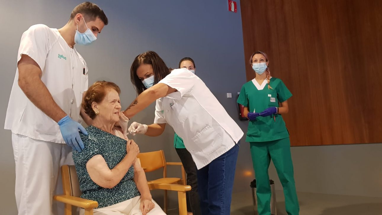 Campaña de vacunación en Aragón