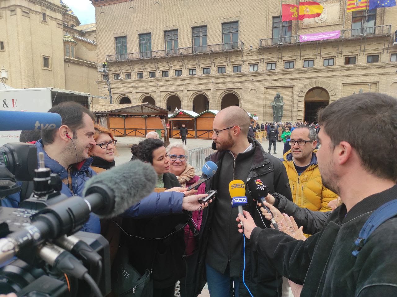Javier Tobias en la rueda de prensa