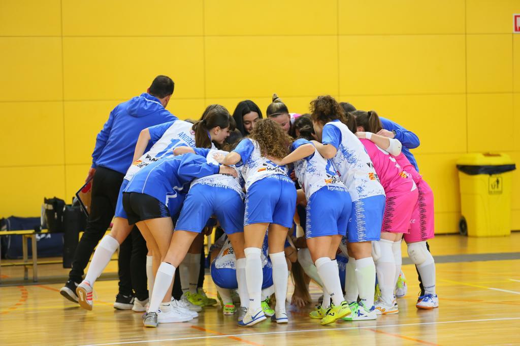 Jugadoras del InterSala10 en el campo