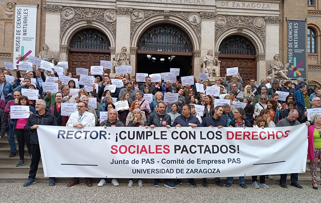Concentración de este viernes del PAS