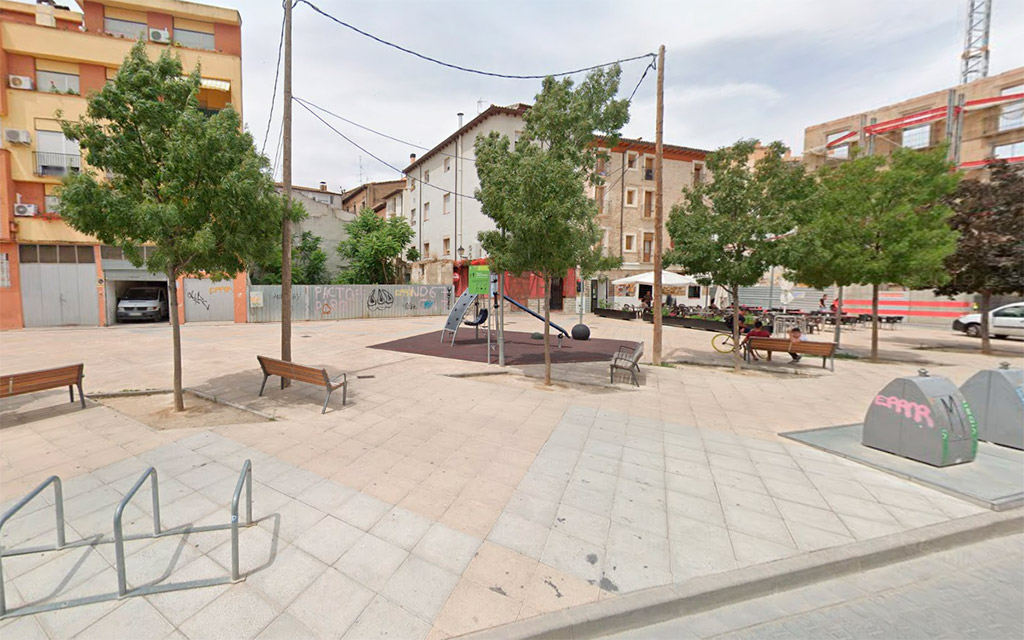 Plaza del Justicia de Uesca.