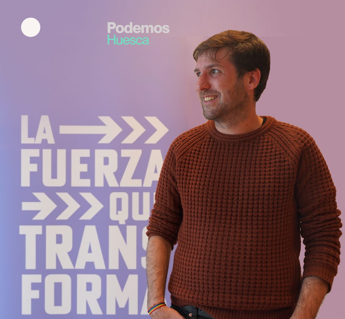 Guillermo Boix | Foto: Podemos Huesca.