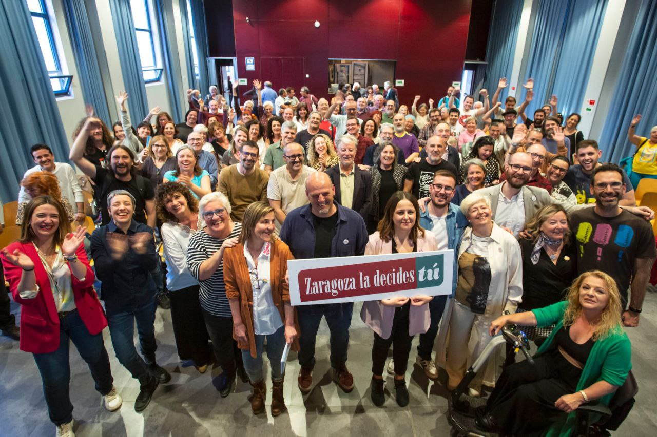 Zaragoza en Común presenta una candidatura plural con experiencia en la gestión y nuevas propuestas “para defender los intereses de la ciudadanía”
