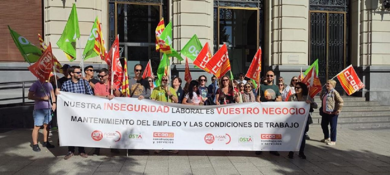 Jornada de huelga de 24 horas de la plantilla de Iberalbión