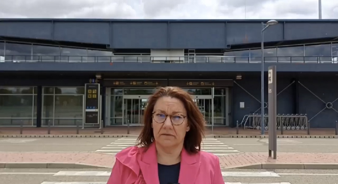 Aragón Existe propone darle una nueva vida al aeropuerto de Uesca, “el gran olvidado de la campaña electoral”