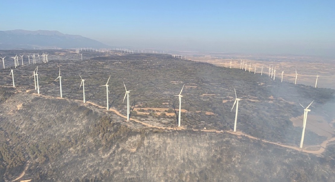 ¿Energía eólica para quemar nuestros montes?