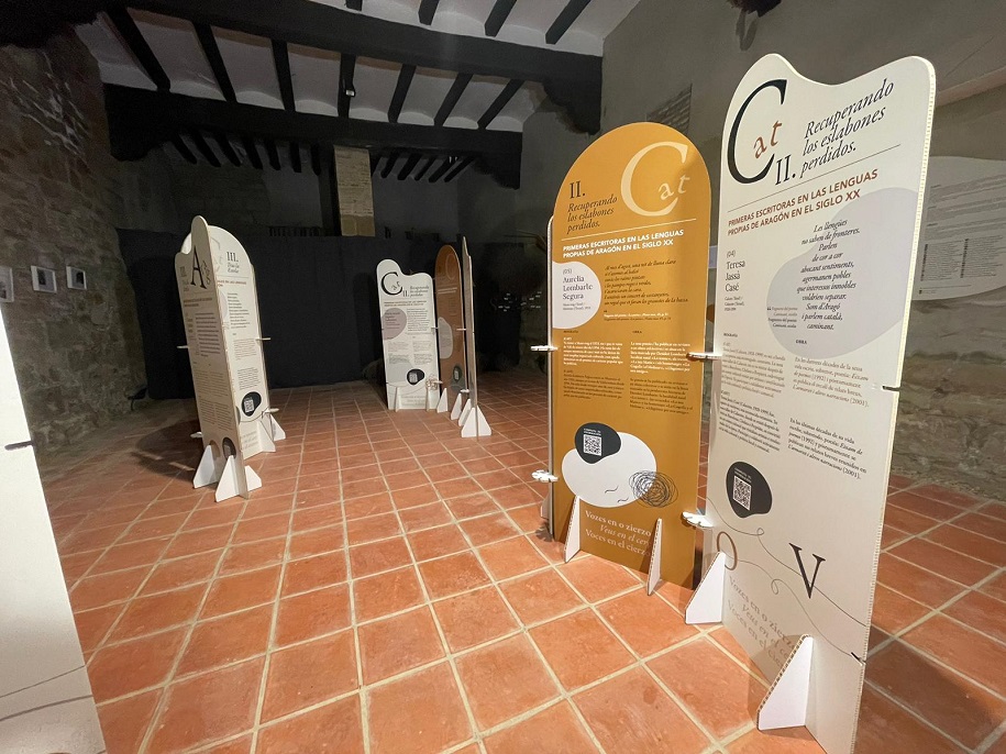 Lo Monasterio de Casbas aculle l’exposición “Voces en o cierzo”