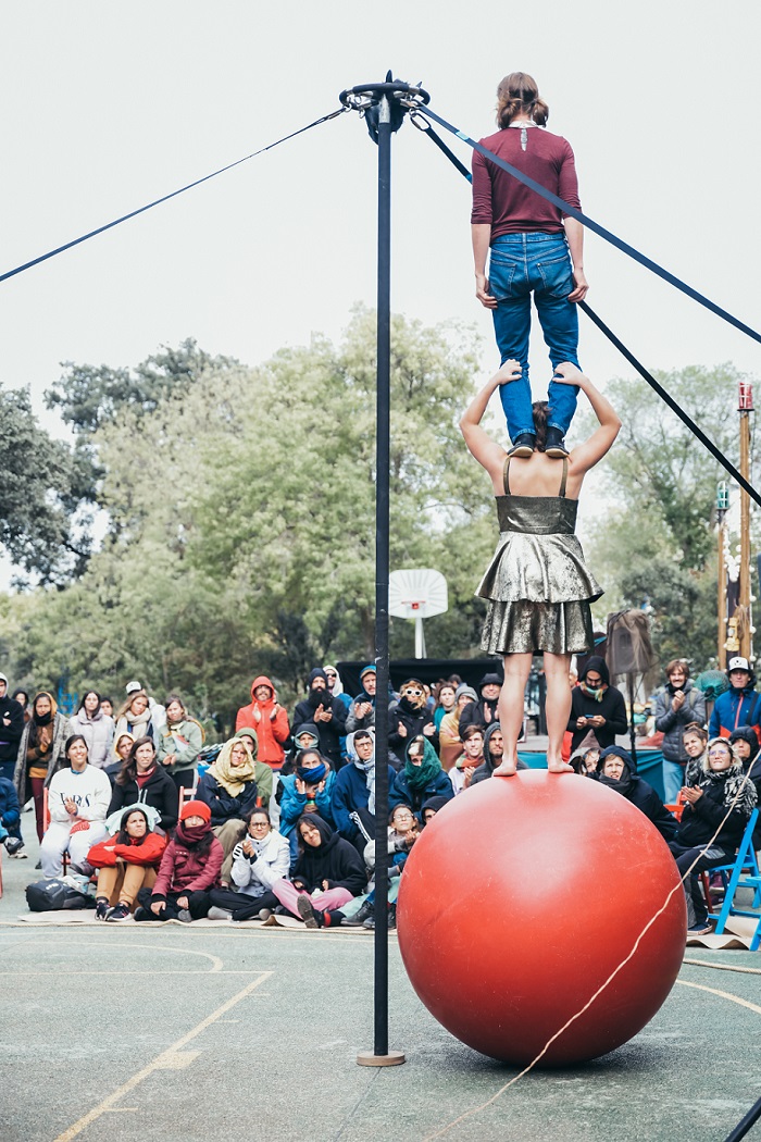 Aragón se exhibe en CircoRed