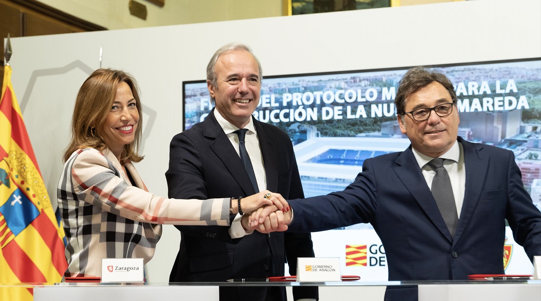 El proyecto del PP para la Nueva Romareda del “cero euros” al 80 millones “a escote” entre todos los aragoneses