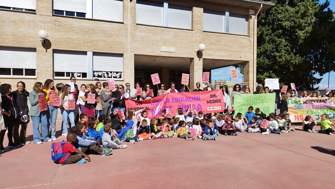 Las quejas por la falta de Auxiliares de Educación Especial llegan al Baix Cinca