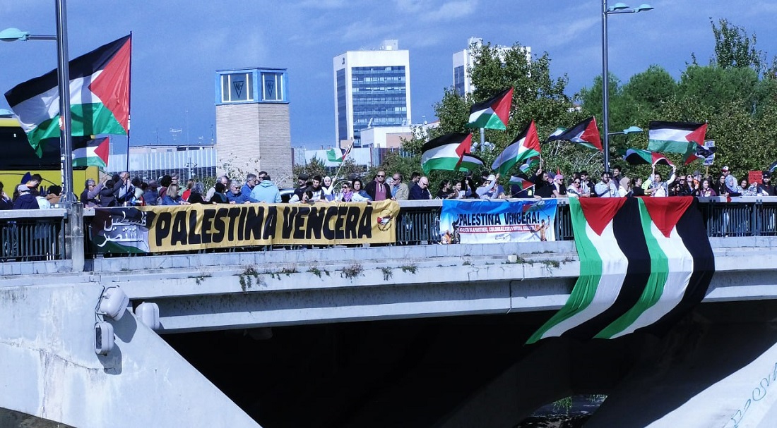 Zaragoza “tiende puentes” con Palestina frente a la barbarie israelí