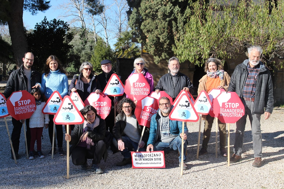 Crecen las movilizaciones en Aragón con la “III Semana de Lucha - Stop Ganadería Industrial”