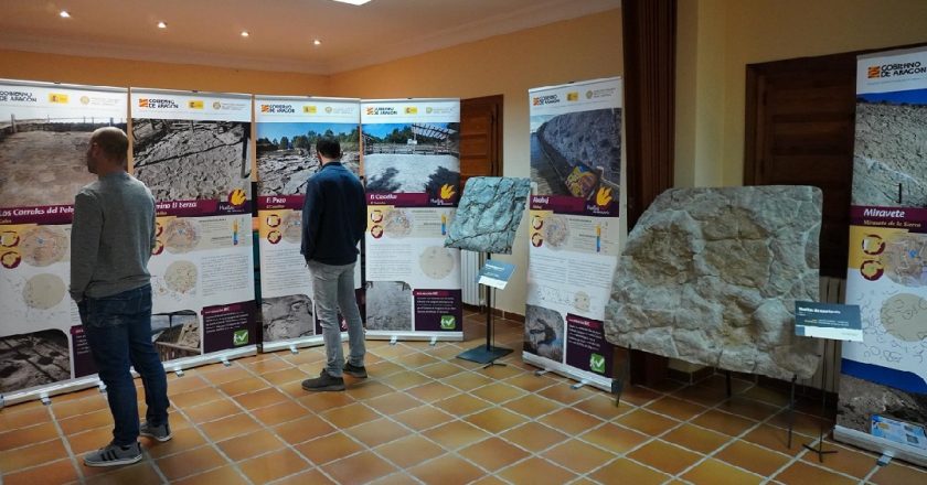 La muestra ‘Los yacimientos paleontológicos BIC de Teruel’ llega a Formiche Alto con nuevas curiosidades