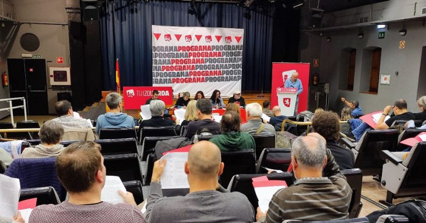 Izquierda Unida Aragón celebra su asamblea en el marco de la XIII Asamblea Federal
