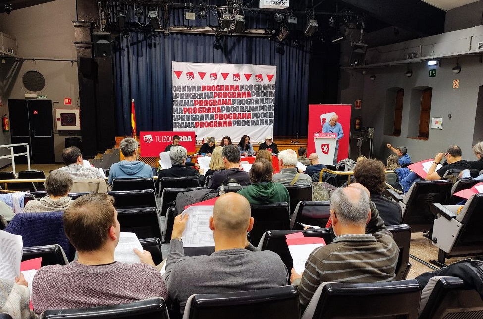 Izquierda Unida Aragón celebra su asamblea en el marco de la XIII Asamblea Federal