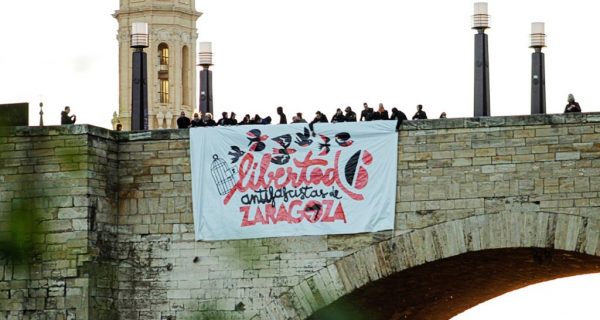 Libertad 6 de Zaragoza antifascismo antifaixismo Puente de Piedra Ebro