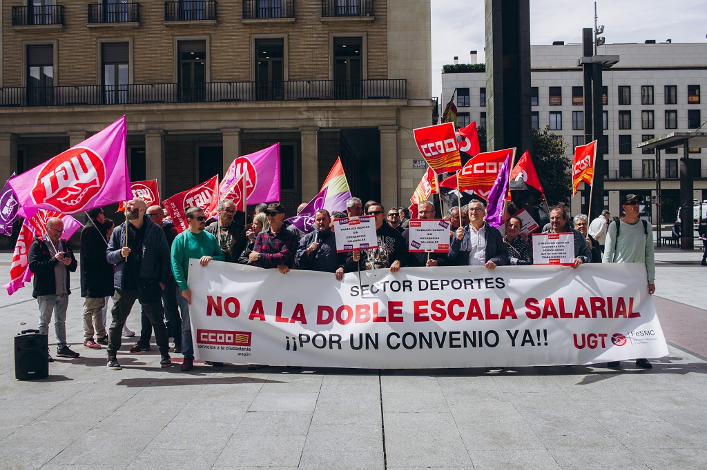 Reclaman a la patronal de Zaragoza que negocie “un convenio digno” para los sectores de Espectáculos y Deportes
