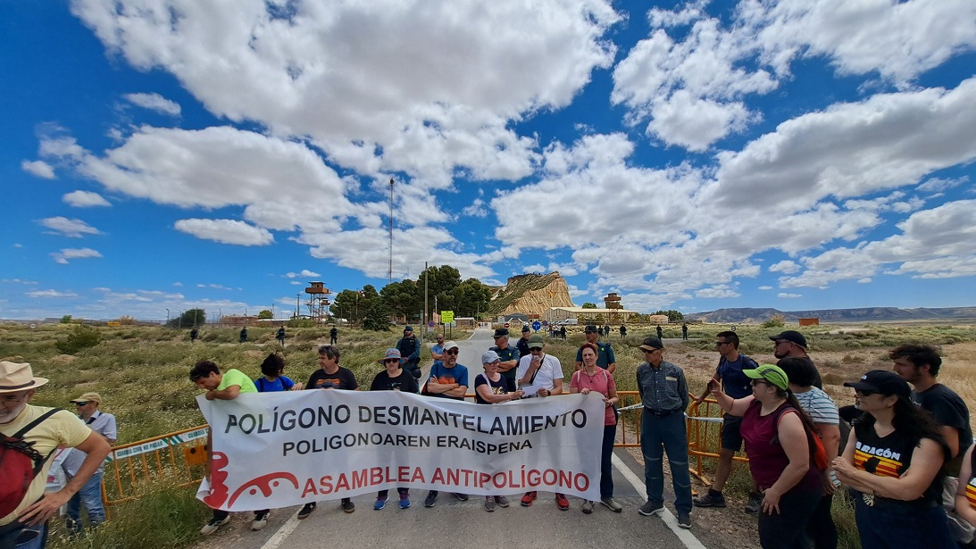 ¿Cuándo dejará de preparar la OTAN sus guerras desde Bardenas?