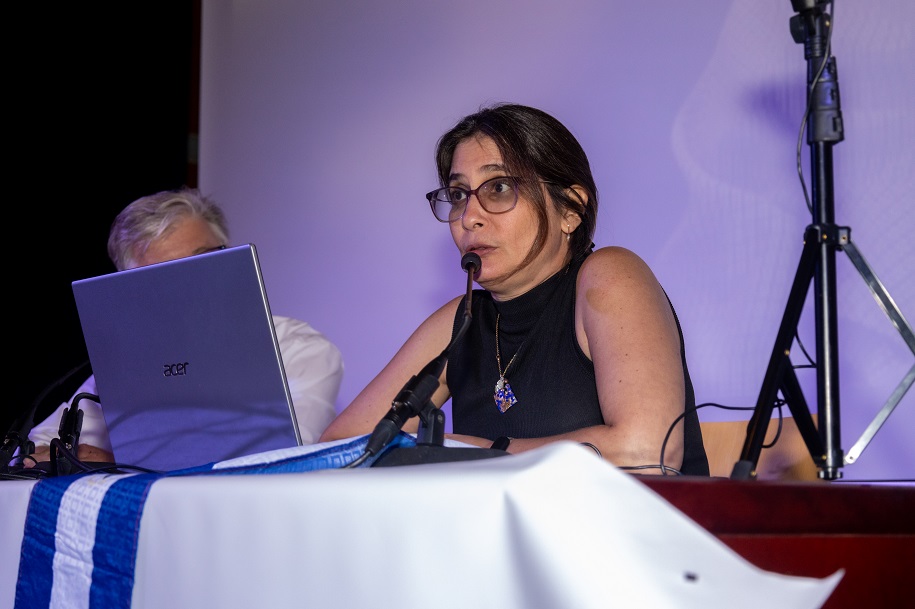 Entrevista en Zaragoza de Rocío Durán a Ana Margarita Vijil UNAMOS Feministas de Aragón por Nicaragua 2