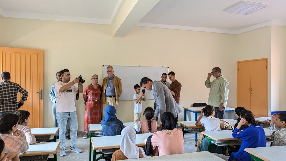 CERAI inaugura en el Valle de Imlil la escuela rehabilitada tras el terremoto en Marruecos