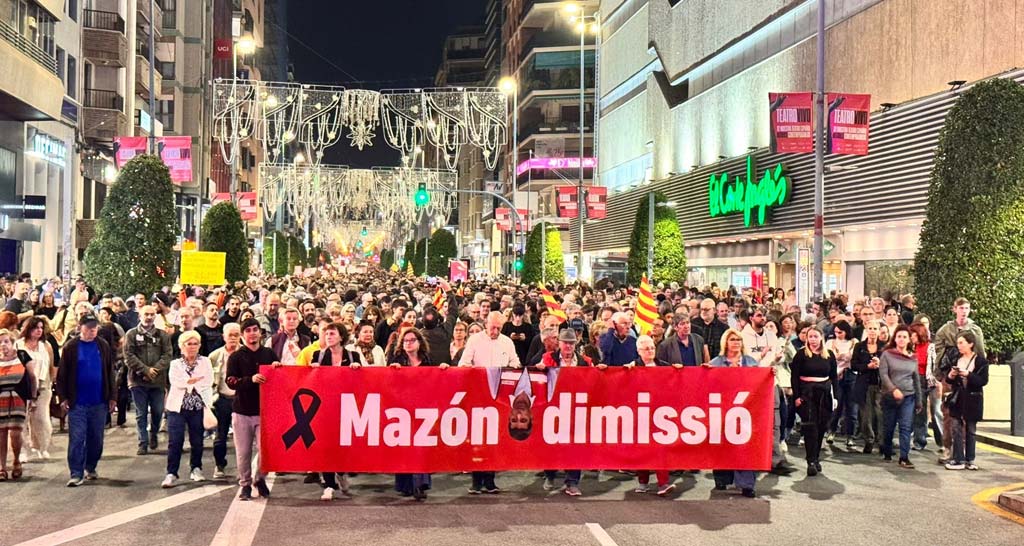 Manifestación en Alacant. | Foto: Víctor Domínguez