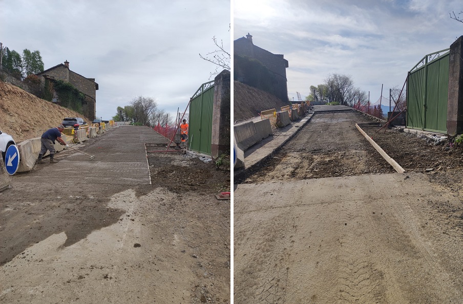 El acceso a la Villa medieval de L’Aínsa “abre provisionalmente” en ambos sentidos durante las fiestas de Semana Santa