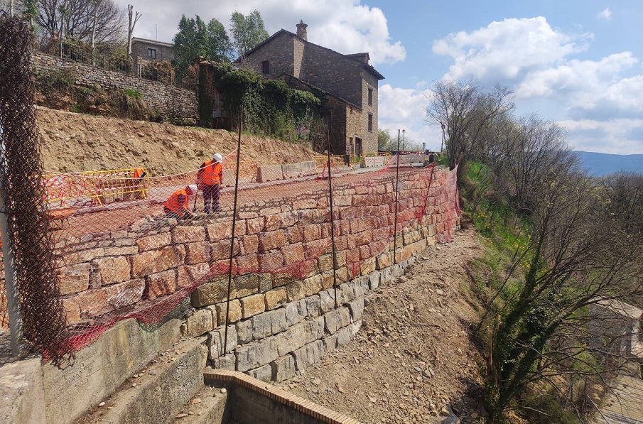 El acceso a la Villa medieval de L’Aínsa “abre provisionalmente” en ambos sentidos durante las fiestas de Semana Santa