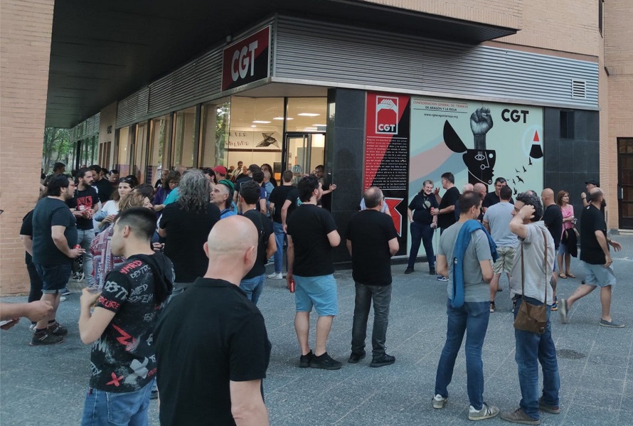 CGT Aragón – La Rioja inicia su IV Congreso este viernes con el lema “Autogestión, Solidaridad y Lucha”