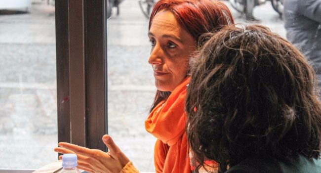 Helena Maleno, miembro de Caminando Fronteras. Foto: Ernesto G. Maleno.