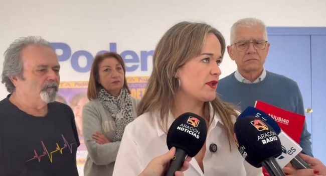 María Goikoetxea con representantes de ASJUBI40.
