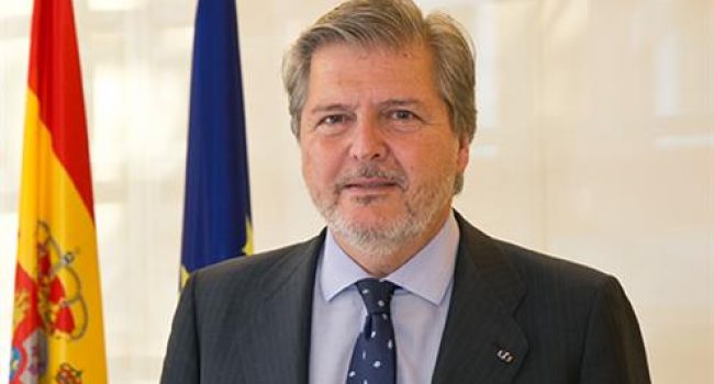 El portavoz del Gobierno español Íñigo Méndez de Vigo.