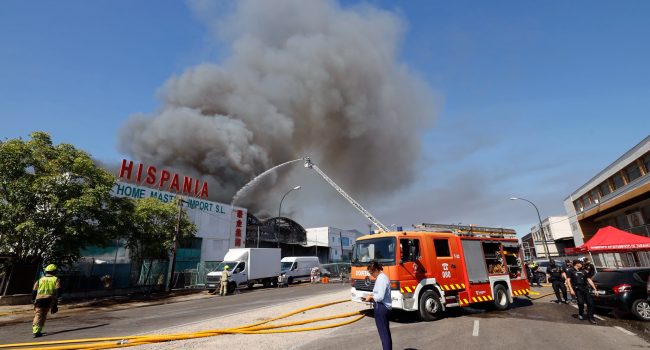 Incendio en Cogullada | Foto: Miguel G. García / AZ