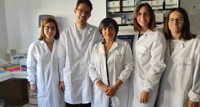las cuatro personas integrantes de este equipo de investigación sobre la salud