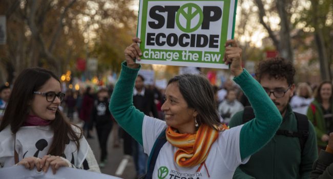 Marcha por el Clima, el viernes 6 de diciembre en Madrid. Foto: © David Fernández (WWF)