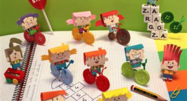 Cartel de la 8ª Bicicletada escola de Zaragoza que tendrá lugar este domingo, 1 de junio.