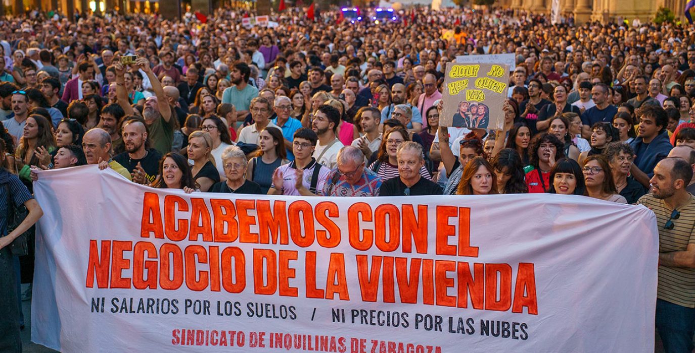 Foto: Sindicato de Inquilinas de Zaragoza